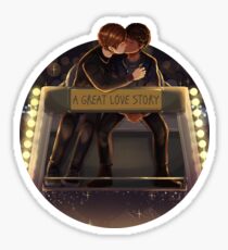 Dear Blue Sticker