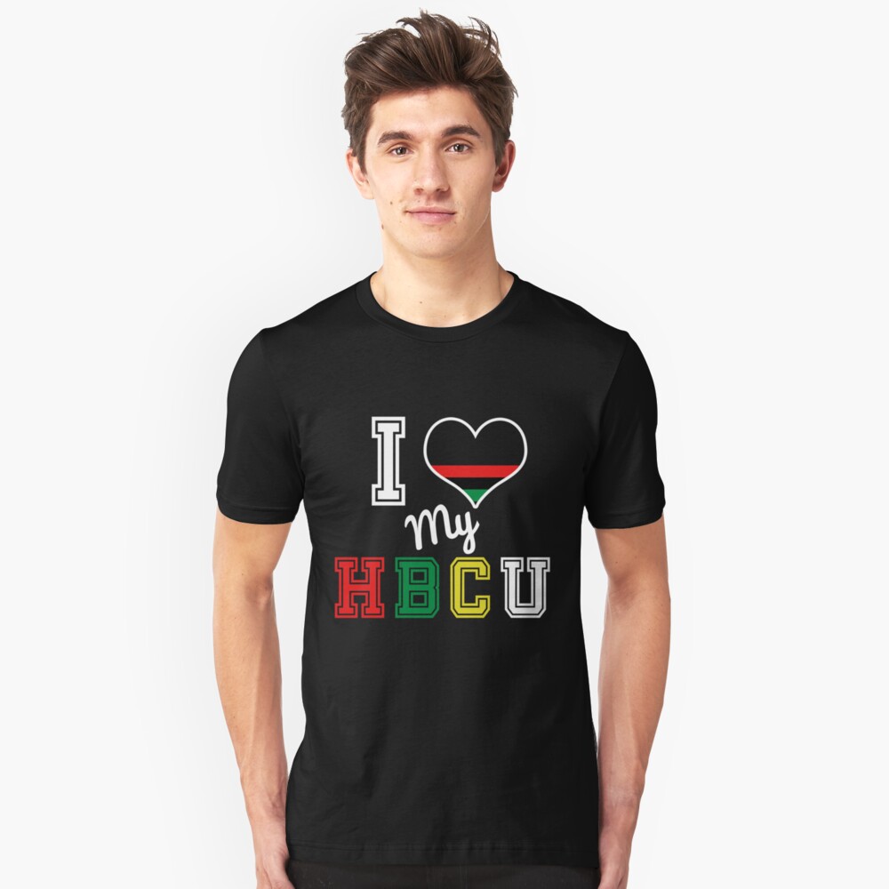 Love My Hbcu Heart T Shirt By Blackartmatters Redbubble 7970