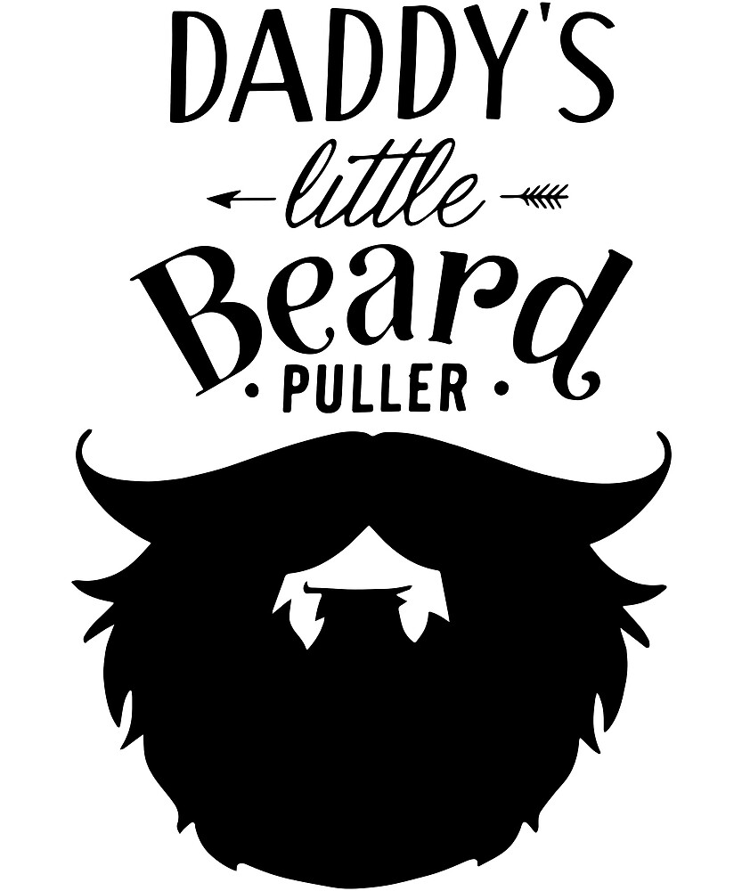 Daddy_s Little Beard Puller Funny Humor Father Women Sweatshirt tee