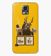 Chemie Bär entdeckt Bier Hülle & Klebefolie für Samsung Galaxy