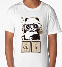 Chemistry panda discovered cute Long T-Shirt