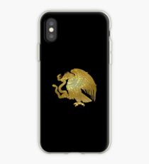 Gold Mexican Eagle iPhone Case