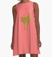I love my cute Cat meow A-Line Dress