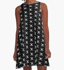 Crossbones A-Line Dress