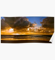 Ocean Sunrise Poster