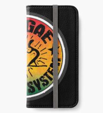 Reggae Soundsystem iPhone Flip-Case/Hülle/Skin