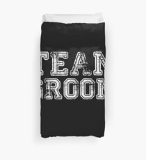 Team Groom Duvet Cover