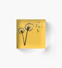 Dandylion People Flight Acrylic Block