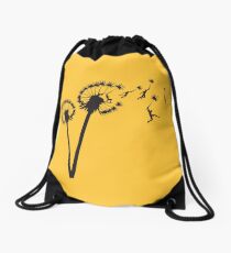 Dandylion People Flight Drawstring Bag