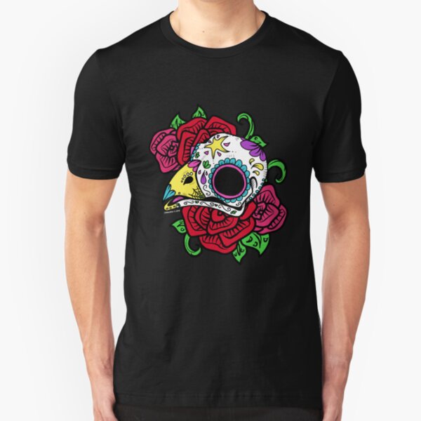 Sugar Bird Skull Slim Fit T-Shirt