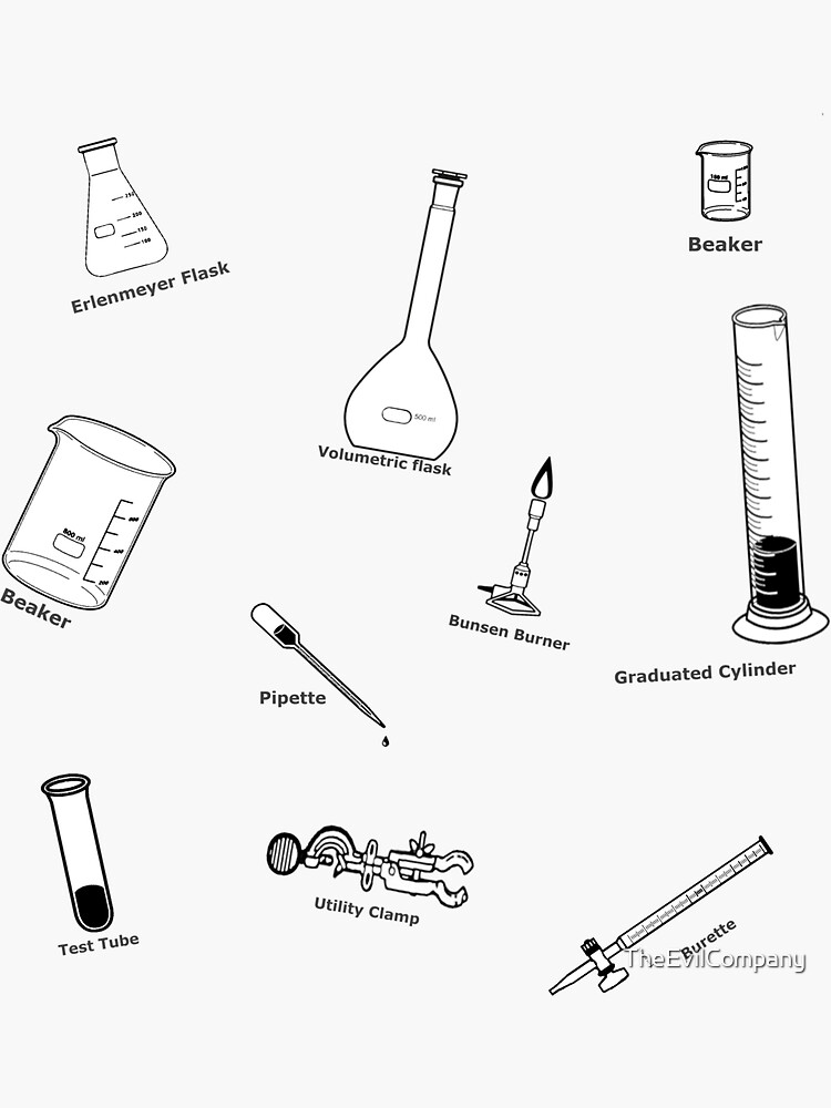 "Scientist Tools" Sticker by Redbubble