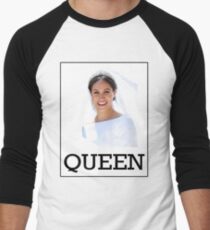 Meghan Markle - Queen Baseball ¾ Sleeve T-Shirt