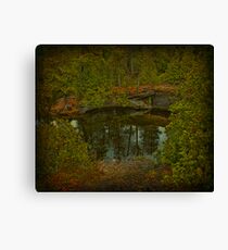Narcissus Mirror Canvas Print