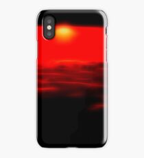 hot red light iPhone Case