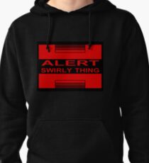 Swirly Thing Alert Pullover Hoodie