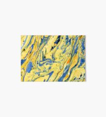 Colors on the Lake Art Board Print