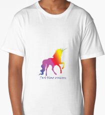 Part time unicorn Long T-Shirt