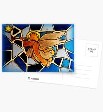 Angel Announcing Birth Postcards