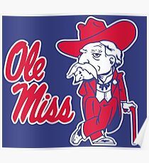 Ole Miss Mississippi | Mississippi Shirt | Mississippi Pillow | Mississippi Covers Poster
