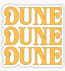 Dune 3 x 1 sticker Sticker