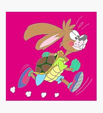 Hare or tortoise Photographic Print