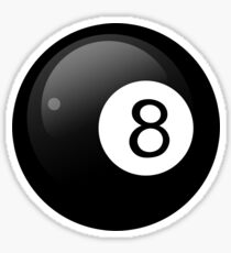 8 Ball Sticker