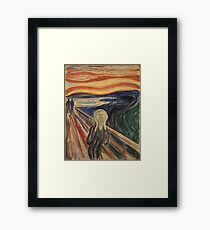 Edvard Munch - Scream Framed Print