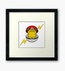 Game Cartridge Ball Framed Print