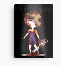 Kawaii Gore Metal Print