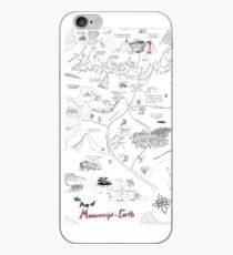 The Map of Manuscript Earth iPhone Case