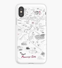 The Map of Manuscript Earth iPhone Case