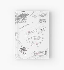 The Map of Manuscript Earth Hardcover Journal