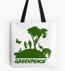 Geh grün Tote Bag