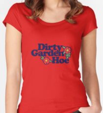 Retro Dirty Garden Hoe Women's Fitted Scoop T-Shirt