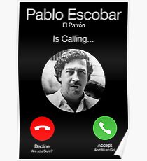 Pablo Escobar Berufung Poster