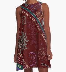 pyramid A-Line Dress