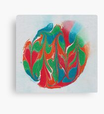 Melting Circle #1 Canvas Print