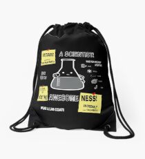 Become A Scientist Drawstring Bag