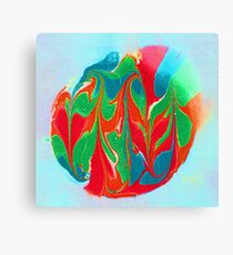 Melting Circle #2 Canvas Print