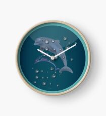Dolphin Adventure Clock