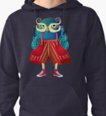My Owl Red Pants Pullover Hoodie