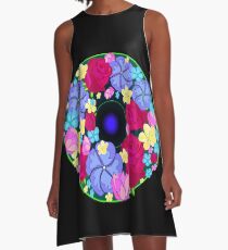 Flowers A-Line Dress