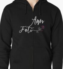 Awesome Amor Fati T Shirt Zipped Hoodie