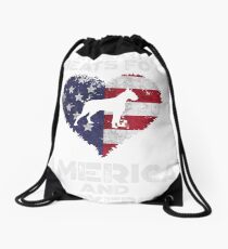 patriotic boxers - 4th of july boxers Drawstring Bag