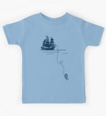 Long Distance Liebe Kinder T-Shirt