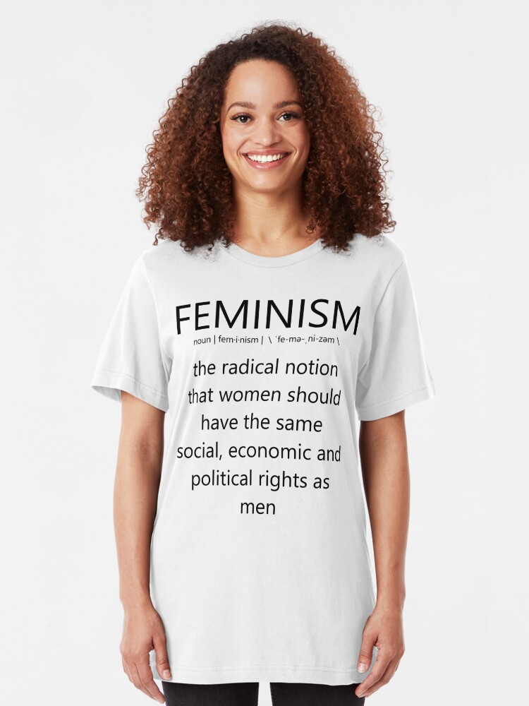 Download "Feminism Definition- Equal rights for women" T-shirt by ...