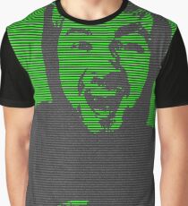 He never left Graphic T-Shirt
