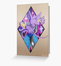 Dragonball Z Super - Beerus Greeting Card