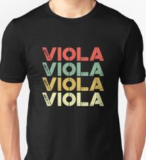 vintage Viola - retro Viola Unisex T-Shirt