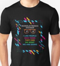 MICROELECTRONICS ENGINEER Slim Fit T-Shirt